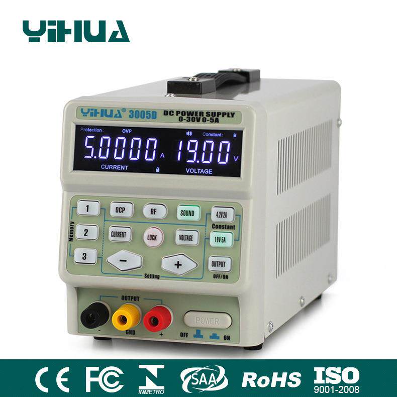 谊华3005D数字程控通讯电源手机维修30V5A可调开关大功率高效稳定