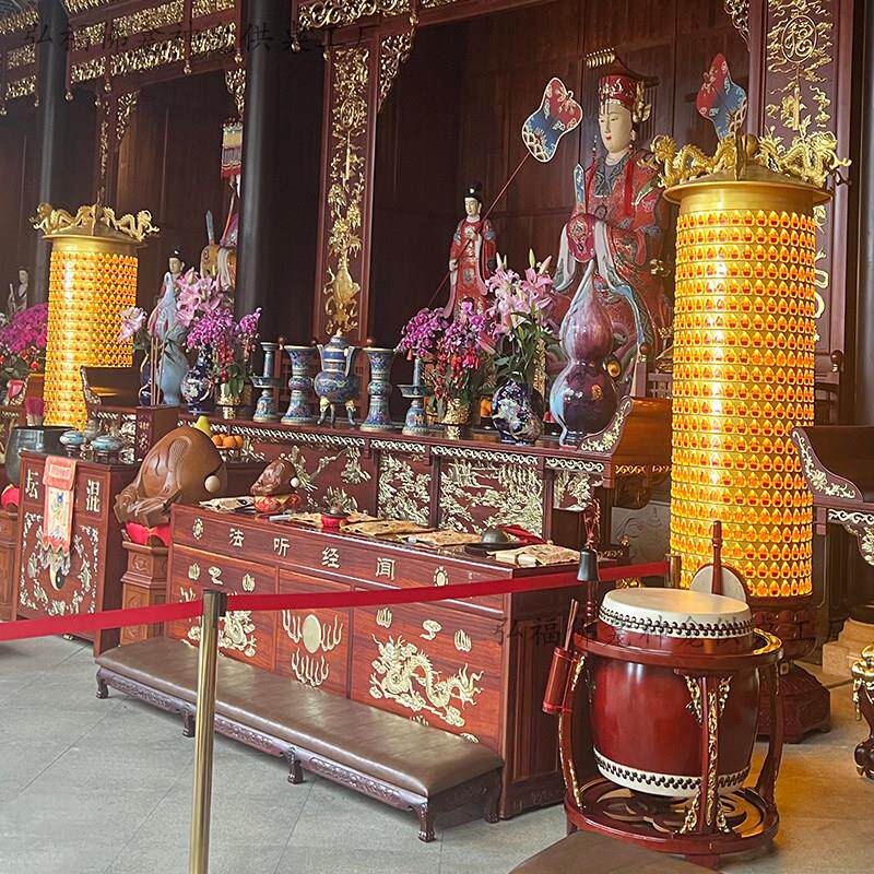 花梨木供桌寺庙元宝桌实木供桌道观贡品桌佛堂香案祠堂神台财神桌