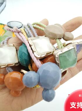 Cute Mickey Mouse hair ties for girls, children's head acces