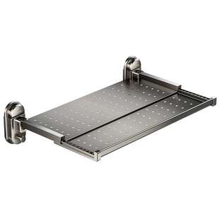 备厨房置放架打孔壁挂菜物菜盘多功能免架吸盘配菜家用伸缩可折叠