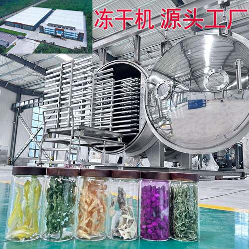 方便食品蔬菜包冻干机姜片大蒜全自动低温冷冻干燥机冻干机厂家
