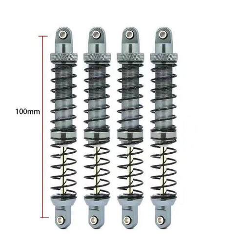 1/10攀爬车 TRX4 SCX10 90046 70mm 金属油压避震器 四支装
