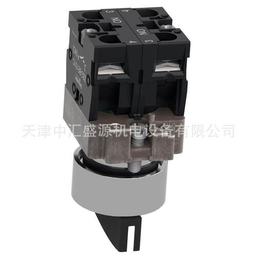 XB2开关XB2BD33C三档选择开关2NO标柄按钮开关ZB2BD3C+ZB2BZ103C