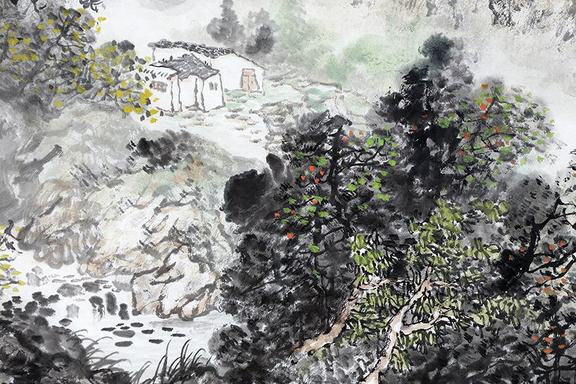 村舍炊烟图,乡村炊烟人家图片,晚霞炊烟图片(第8页)_大山谷图库