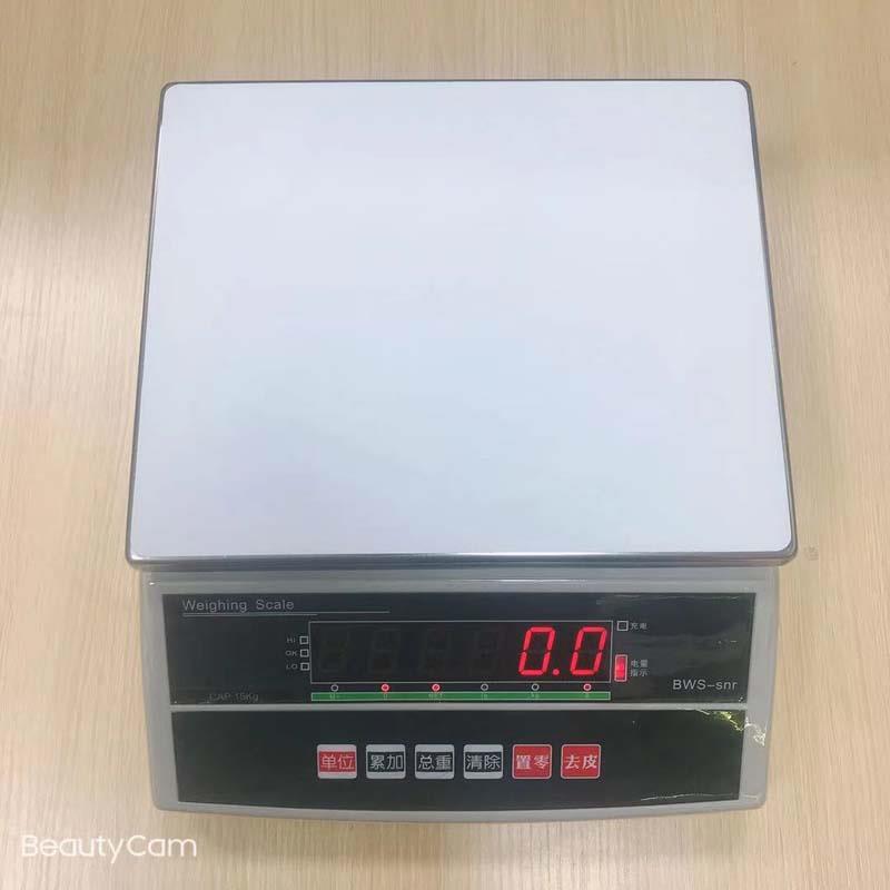 厦门佰伦斯计重称精准台秤3/6/15/30kg酒店厨房家用烘焙电子克秤