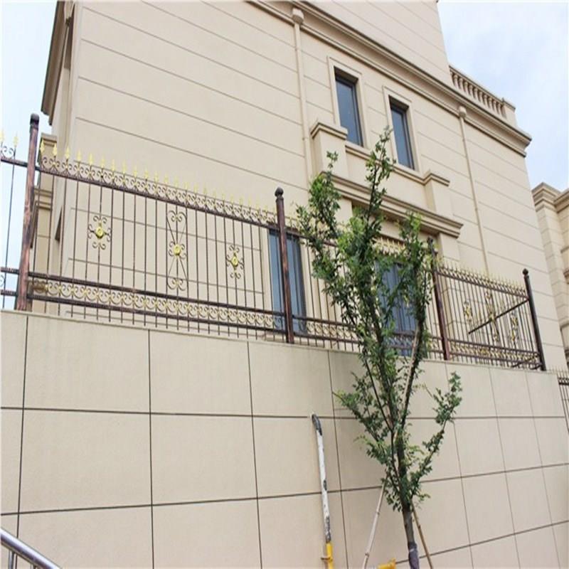 花园围墙栏杆热镀锌栏杆别墅围栏小区围墙栏杆厂家直供