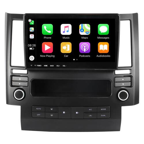 适用于03-06款英菲尼迪FX35安卓导航一体机9英寸八核内置Carplay