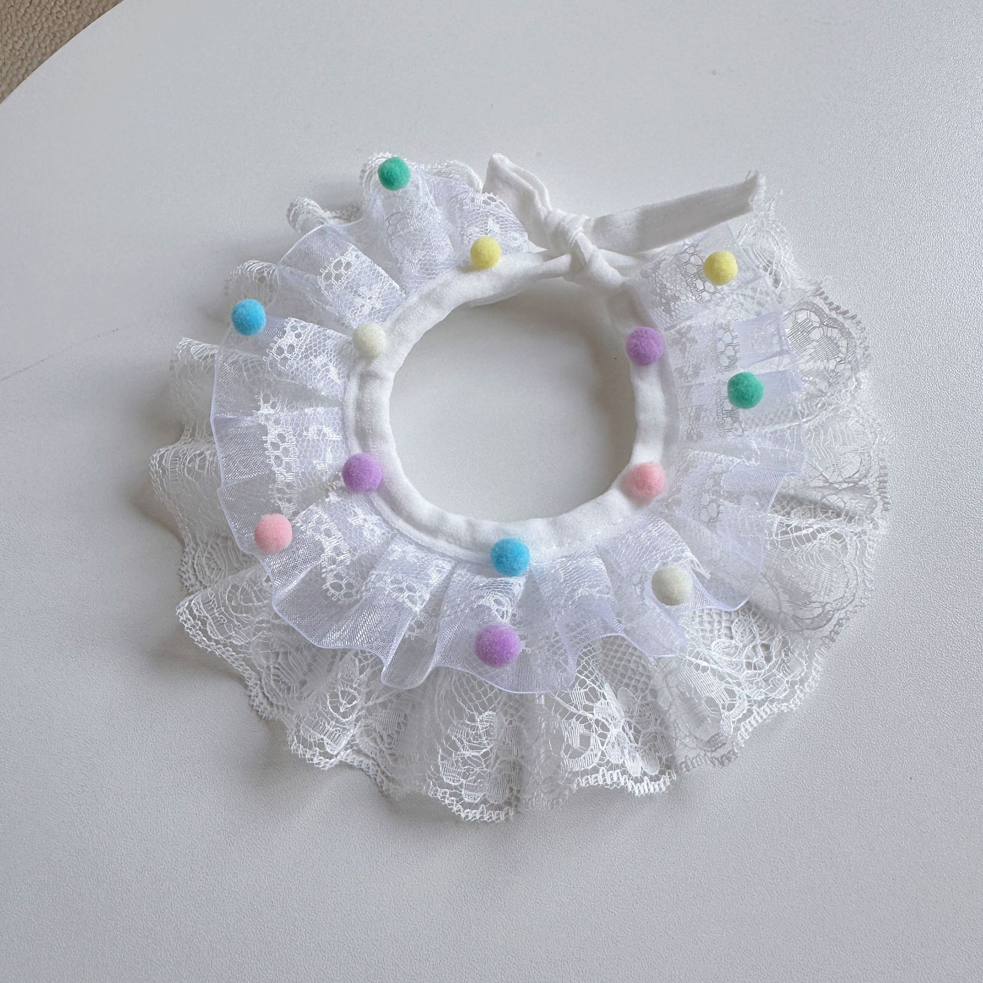 装饰品猫咪围脖领结宠物口水巾