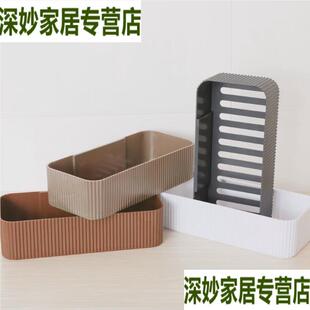 多功能免打孔桌面收纳盒厨房壁挂式挂架浴室卫生间挂篮冰箱置物架