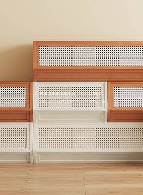 飘窗物柜家用窗靠墙边收纳柜组合斗储柜QCO摆件柜柜飘书架置物架