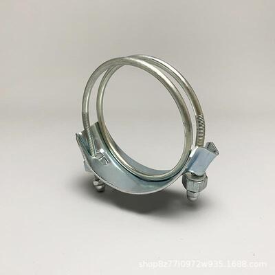 厂家供箍应虎夹2寸左旋彩锌五工具喉箍配件金AIM卡箍抱不老锈钢