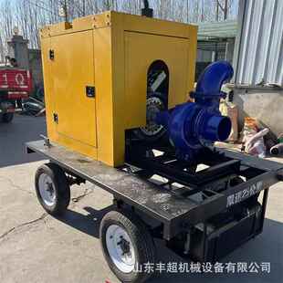 移动防汛抗旱排涝车 自吸大流量柴市政动排泵水农田灌溉油力VEA泵