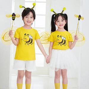 六一儿童表演服幼儿园可爱蓬蓬纱裙一只小蜜蜂舞蹈服动物演出服装