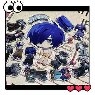 新款自制动漫周边女神异闻录结城理亚克力换装立牌高颜值送朋友