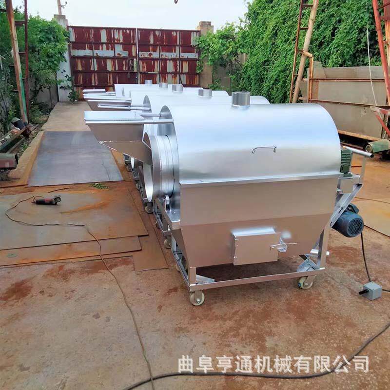 湖南瓜子炒货机 40斤花生炒货机 商用黄豆自动翻炒机