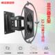 显示器支架墙壁挂架液晶电脑显示器挂架横竖屏旋转液晶电视屏幕架