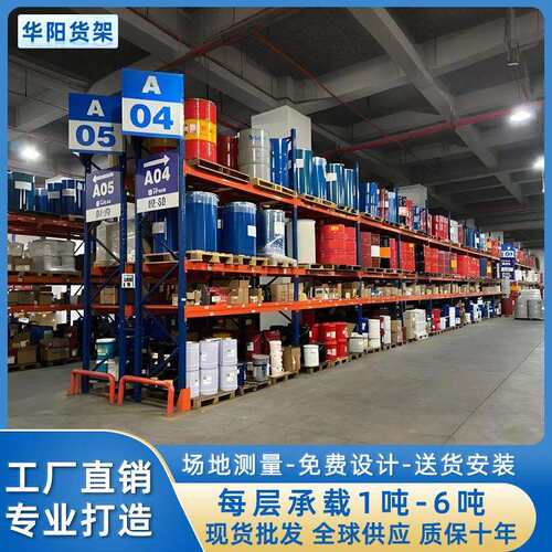 重型货架东莞工厂横梁式仓库货架多层高位货架物流货架仓储货架