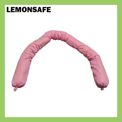 LEMONSAFE粉色化学危险品吸收索吸酸碱吸附棉条HSC04