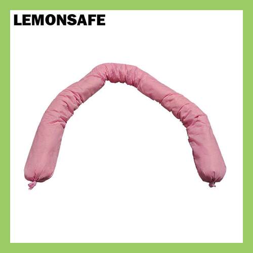 LEMONSAFE粉色化学危险品吸收索吸酸碱吸附棉条HSC04