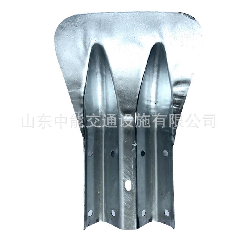 专业出口欧标美标高速公路热镀锌波形梁护栏鱼尾端头防撞护栏端头