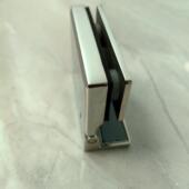 厂直供9度亮光玻璃合页90度上墙夹淋浴房玻璃家门固定上墙玻璃玫