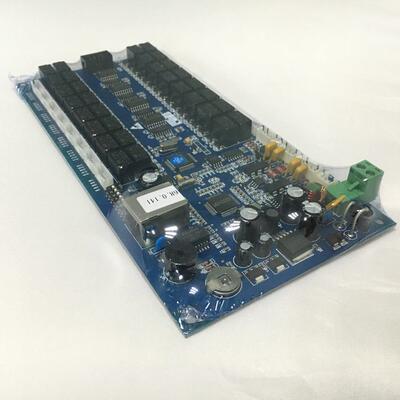 联网梯控控制板TCPIP+RS485通讯支持IC卡CPU卡刷卡电梯主控板