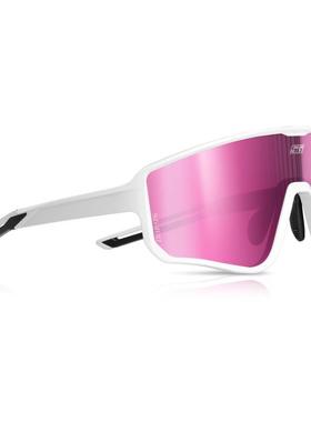 防Cin光alli青年儿童户外运动偏彩膜GUF少眼镜变色雾骑行炫彩