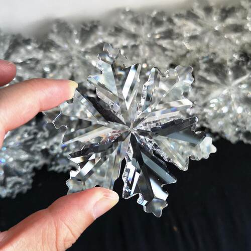 厂家特价汽车挂件水晶饰品车挂大雪花车挂饰后视镜吊坠车用挂件