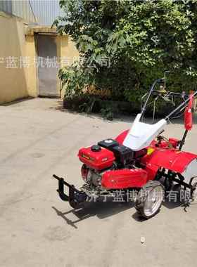 型驱四微耕机 农用LBSQ-170自走耕式耕地机 菜地大小棚家用田机汽