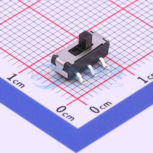 贴片6脚拨动开关 SS-3235S-L1 柄长2mm 桌宠开关 立式两档 卧贴6P