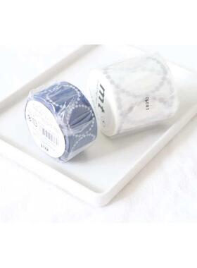 MT和纸胶带 皆川明铃鼓-蓝MTMINA21/银鼓A31整卷