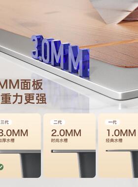 纳米枪灰单K-G31色0水槽大槽厨房34不锈钢碗手工洗菜盆洗池台下盆