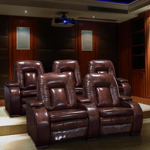 未已来电动按摩连排沙发座椅私人家庭影院功能沙发椅休闲舒适沙发