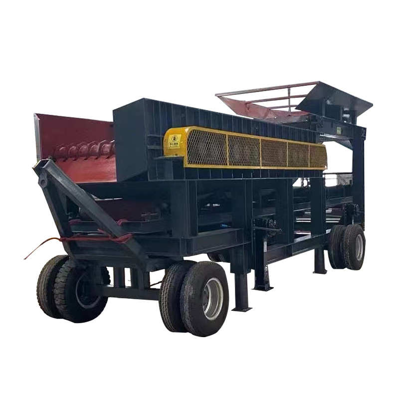 土石分离设备多轴联动混凝土砂石分离机价格煤用泥石链条滚轴筛