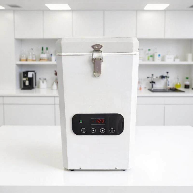 2L -120度小容量斯特林压缩机便携式工业冰箱恒温疫苗精液保存箱