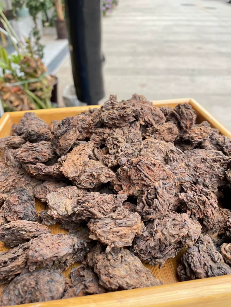 茶皇普洱熟普2003年冰島古樹老茶頭普洱茶熟茶 絕 版 老茶-500克 普洱茶 BUASHOP普洱老茶