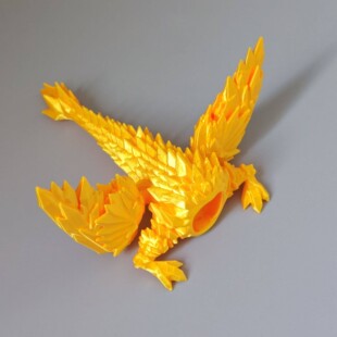 黄金晶核吞噬者模型模型3d打印深海迷航海怪巨兽模型儿童玩具摆件