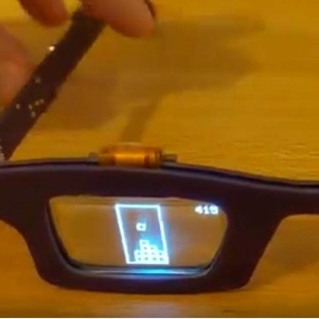 1.51寸透明屏OLED液晶显示屏UG-2856KLBMG01厂家transparent