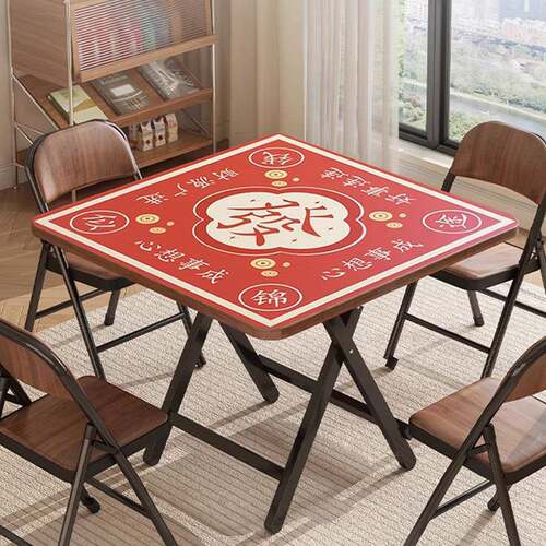 可折叠桌脚架餐桌架桌子腿支架铁桌脚架长方形四方圆形支腿简易架