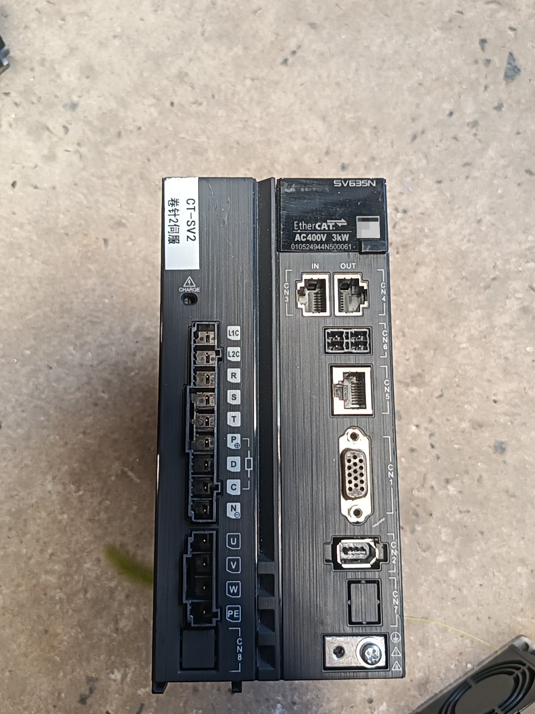 拆机汇川驱动器SV635NT012I-XD