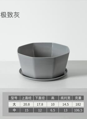 创意塑料树脂植物花盆加厚花瓶
