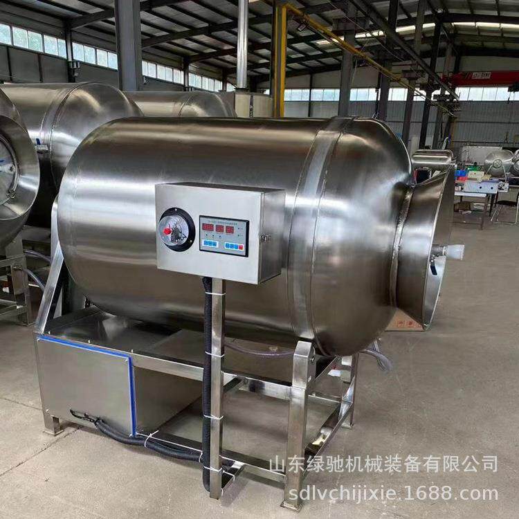 全自动不锈钢鸡肉真空滚揉机鸡腿腌制设备全自动腌制入味机厂家