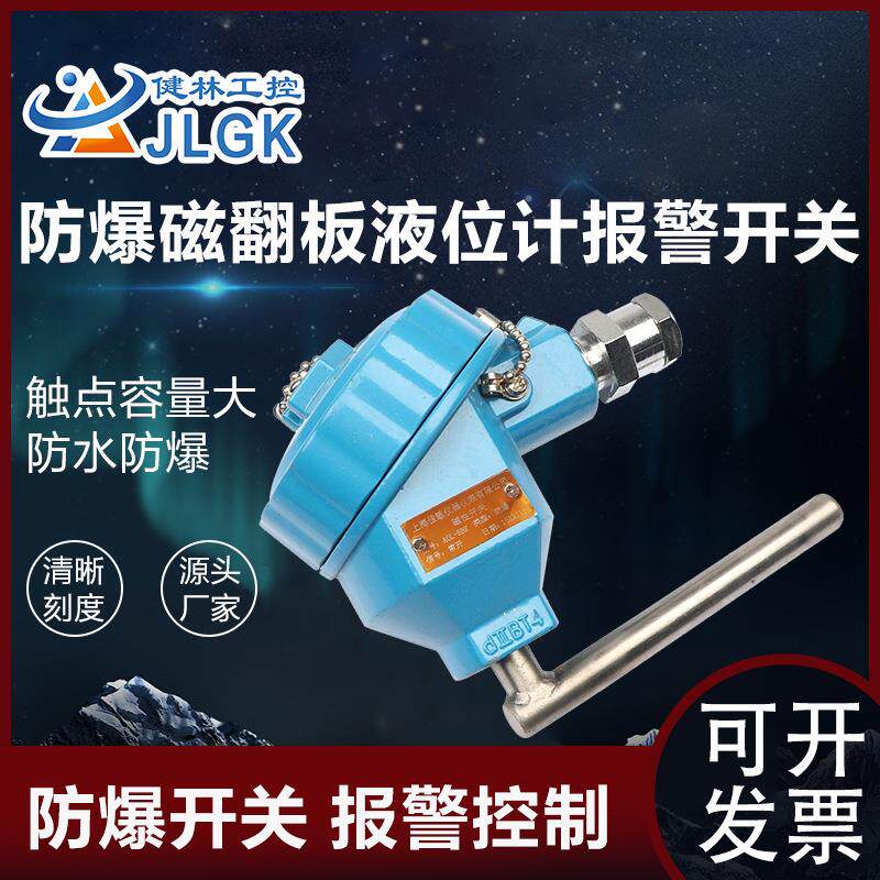磁翻板液位计报警液位控制开关保持限位磁性开关XQ发讯器防爆感应
