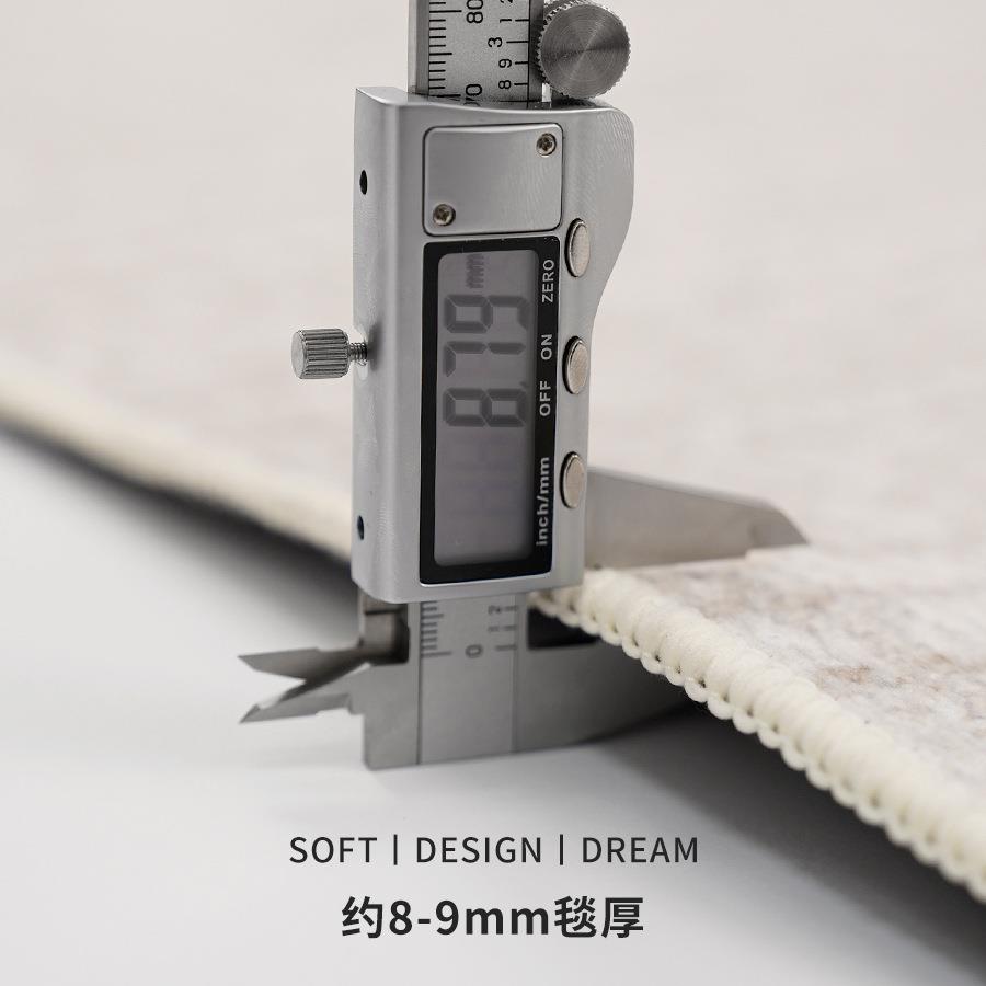 法式地毯面厅耐脏易打理卧室整铺圈绒毯家用茶--客几沙发防水地大