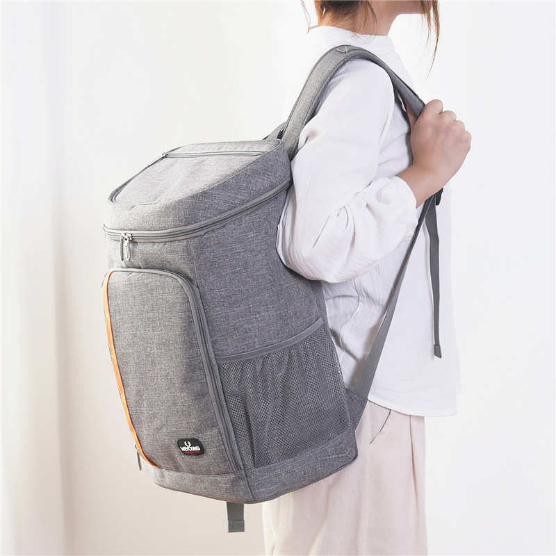 New Double Shoulder Warm Bag Outdoor Picnic Bag Waterproof