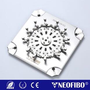 盘高精密光纤研磨夹具 厂家供应光纤研磨夹具24芯SMA905插芯快装