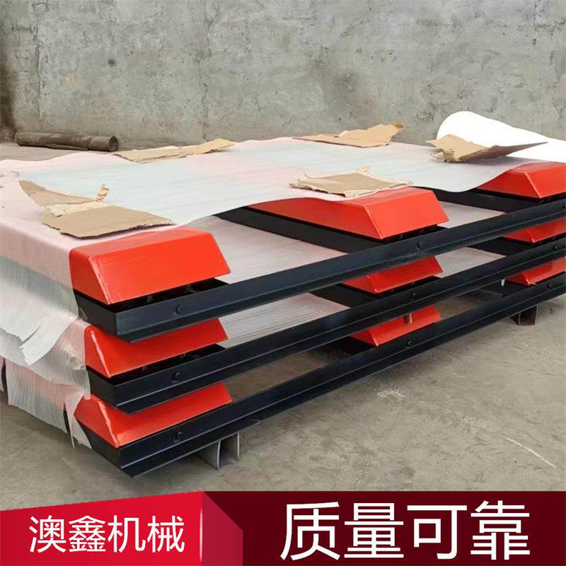 装卸货台液压剪叉式升降平台超低款E型三吨固定光电感应升降机