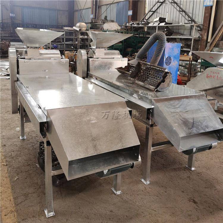 小型相电全自茶籽剥壳机坚果夏威夷果茶籽剥壳机两动剥皮机