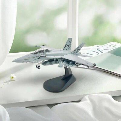 1/100 Scale F/A-18 Plane Kids Toys Alloy Fighter for Shelf