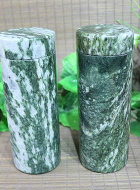 水杯玉石销 岫批发精美茶杯 天然水杯 蓝田玉玉石玉会玉石礼品